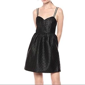 BCBGeneration black metallic mini dress